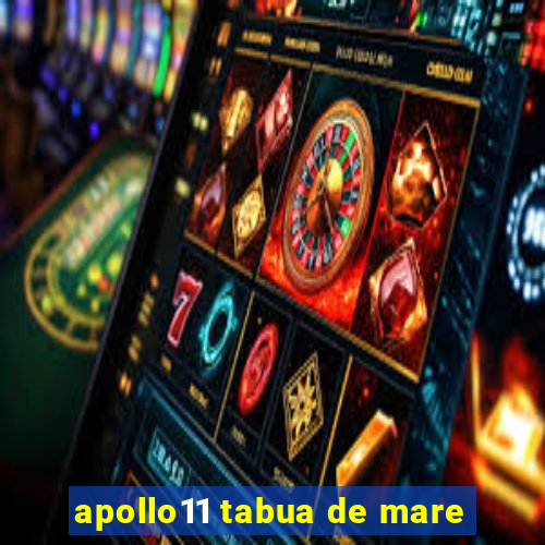 apollo11 tabua de mare